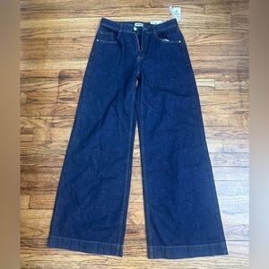 NWT Pimkie Dark Blue Wide-Leg Jeans
